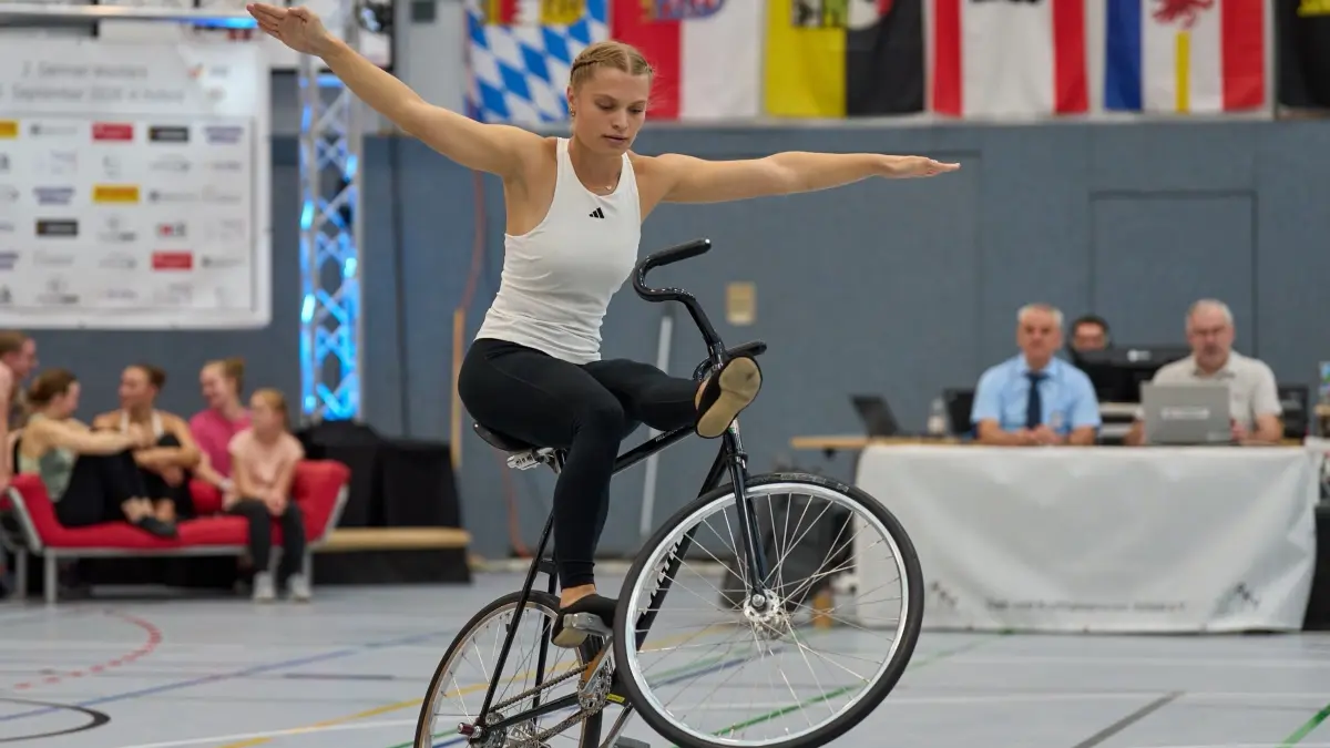 Sandra Öhler vom RV Herrenzimmern zeigte beim 2. German Masters eine gute Leistung, die mit Rang zwölf belohnt wurde.