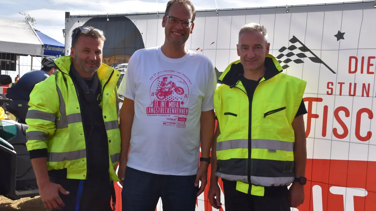 Das legendäre Mofarennen in Fischbach war erneut ein großes Spektakel.