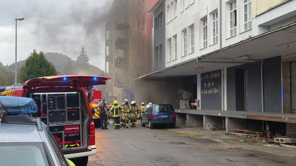 Brand in Tailfingen