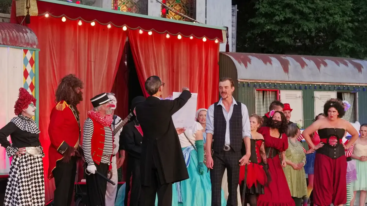 Die Freilichtspiele Seelbach beeindruckten bei der Premiere das Publikum