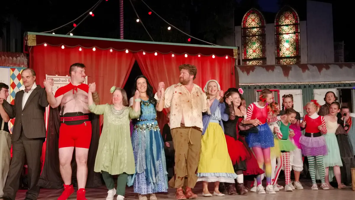 Die Freilichtspiele Seelbach beeindruckten bei der Premiere das Publikum