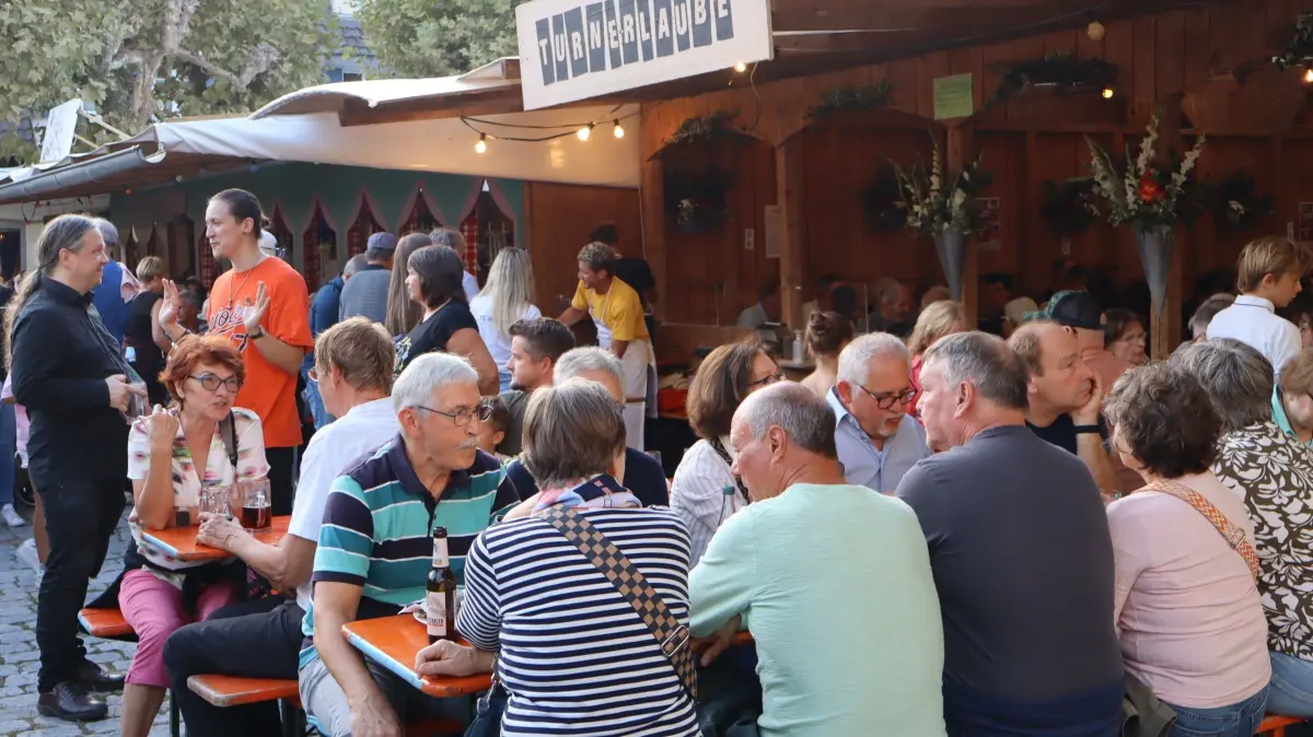 Volle Hütten gab es am Samstag und am Sonntag beim Budenfest in Kandern.