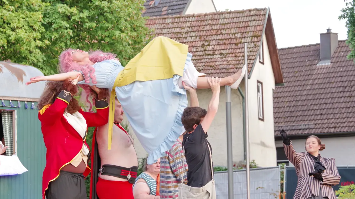 Die Freilichtspiele Seelbach beeindruckten bei der Premiere das Publikum