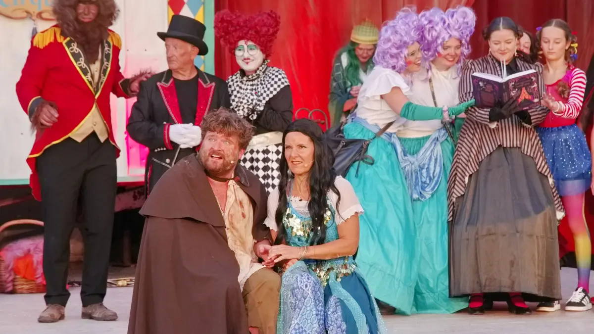 Die Freilichtspiele Seelbach beeindruckten bei der Premiere das Publikum