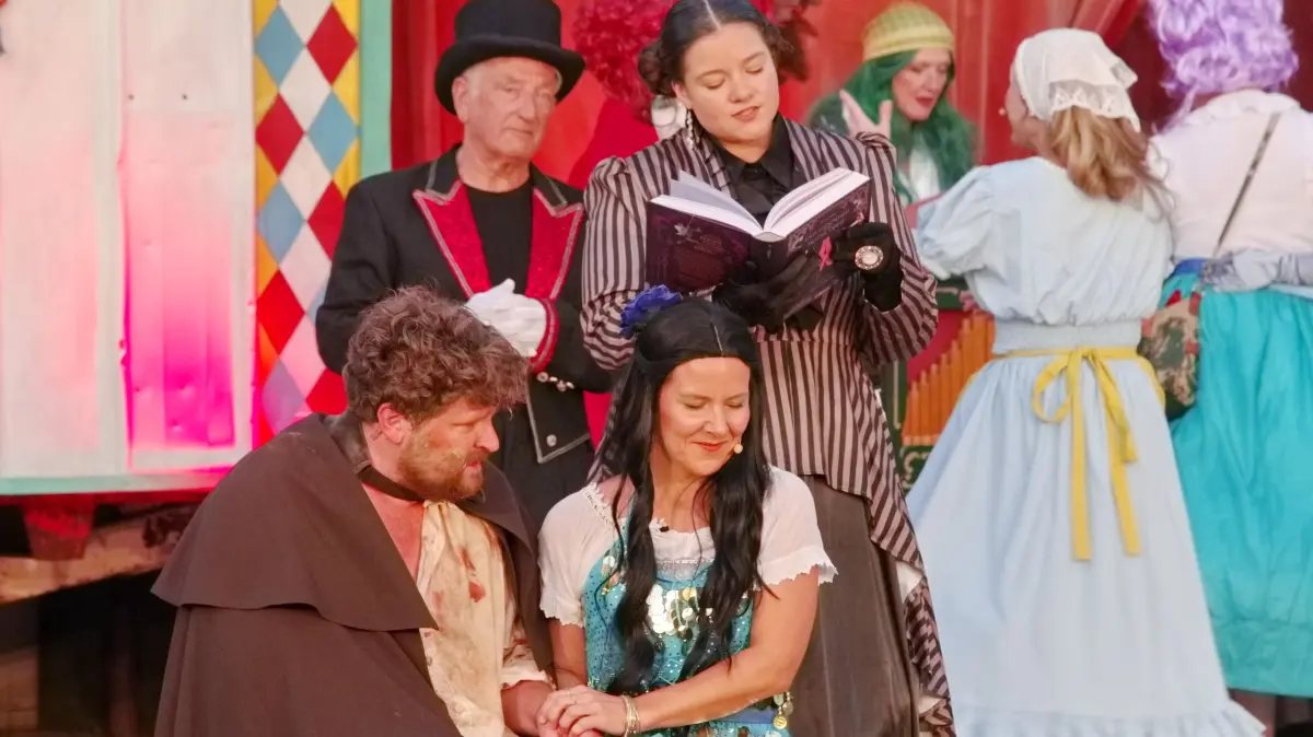 Die Freilichtspiele Seelbach beeindruckten bei der Premiere das Publikum