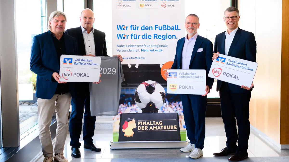 Erstmals in der Geschichte der Verbände sichert sich ein Partner die Haupt- und Titelrechte für alle drei Verbandspokal-Wettbewerbe der Männer.