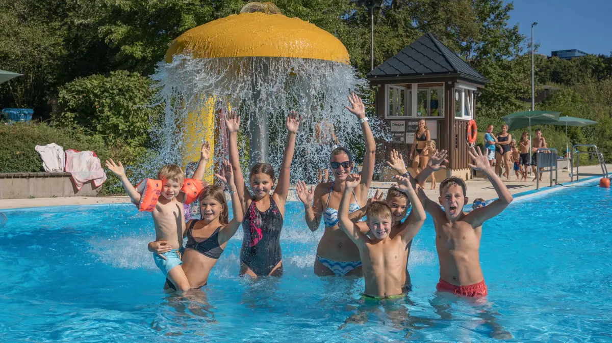 Abkühlung und Badespaß für Groß und Klein: Das Loßburger Freibad erfreute sich auch in der Saison 2026 großer Beliebtheit.