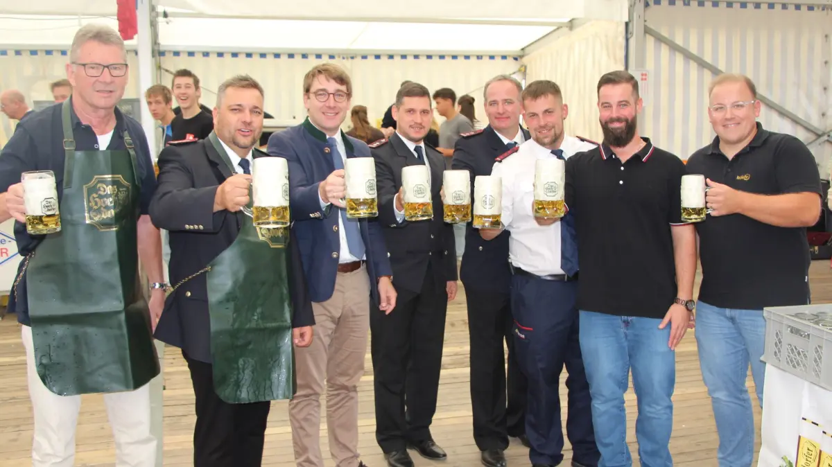Feuerwehrjubiläum 100 Jahre Salmendingen