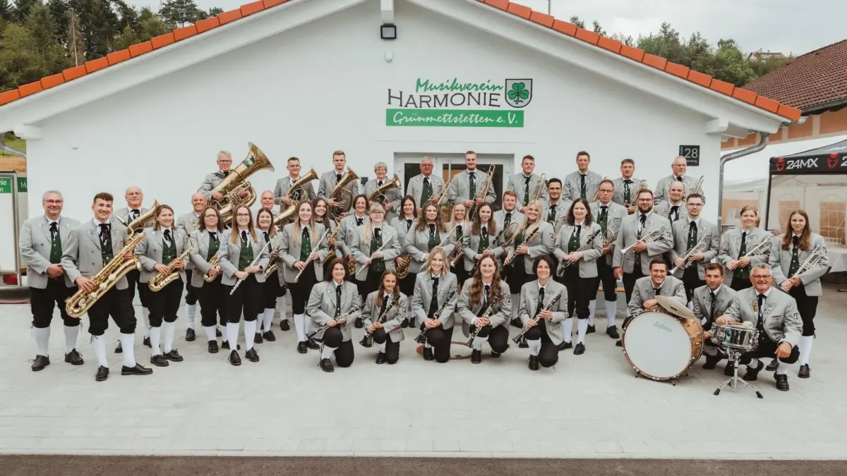 Der Musikverein „Harmonie“ Grünmettstetten lädt zum Herbstfest ein.