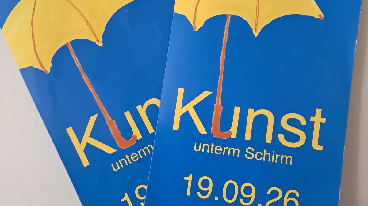 Kunst unterm Schirm