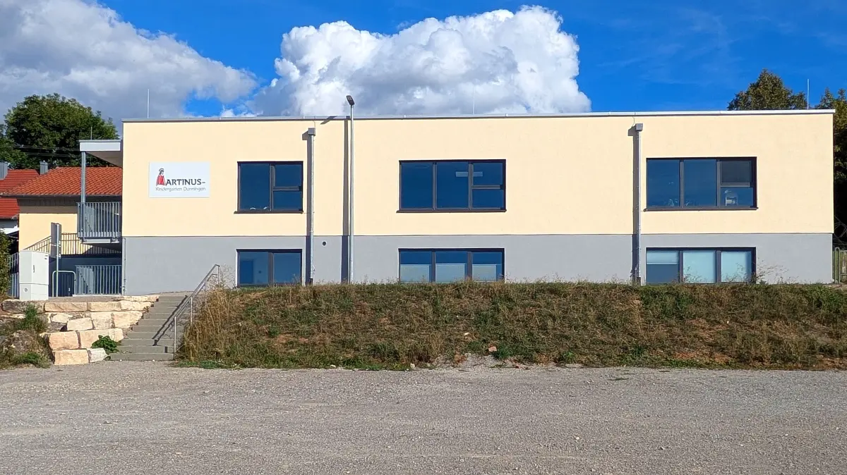 Kindergarten Martinus in Dunningen wird eingeweiht.