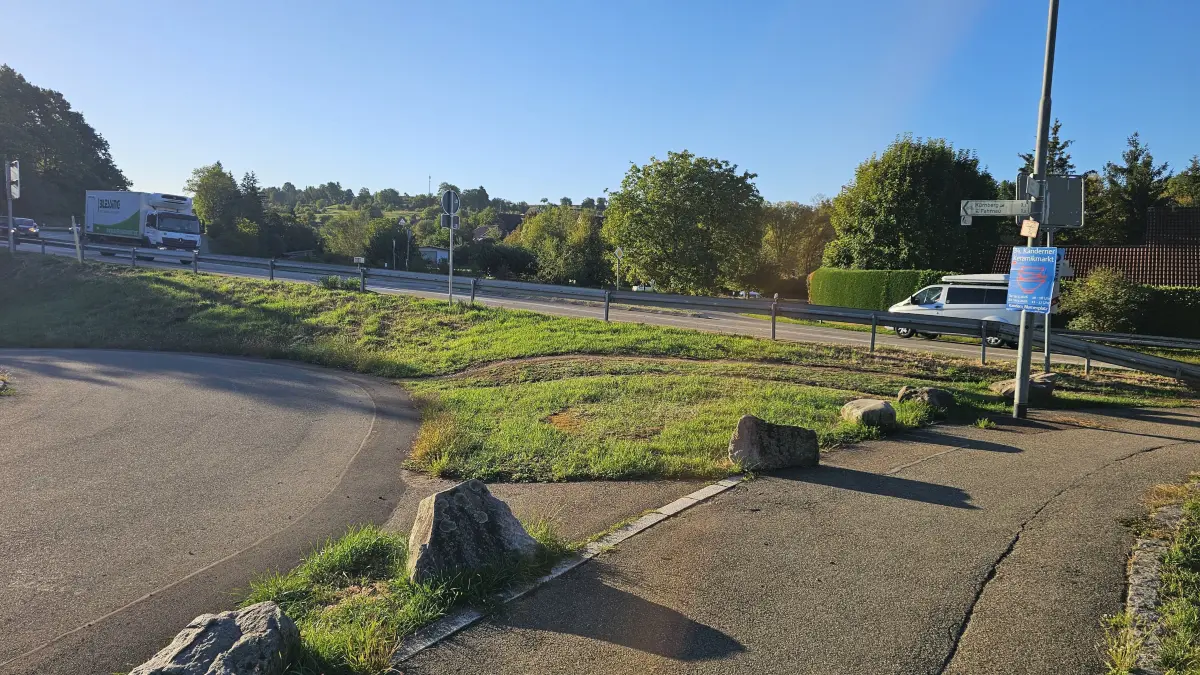 Sackgasse Königsberger Straße: Ein Bürger forderte im Gemeinderat eine direkte Anbindung von Oberfeld und Schlattholz an die Bundesstraßen 518 und 317.