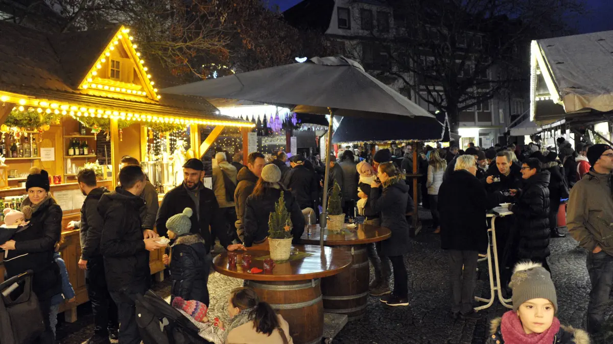 Weihnachtliche Aktionen wie der Adventstreff auf dem Schlossplatz wird es auch in diesem Jahr geben.