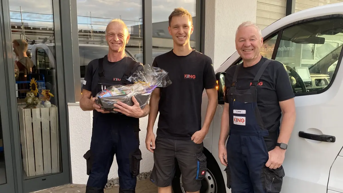 Bernhard Hock ist seit 35 Jahren bei King GmbH.