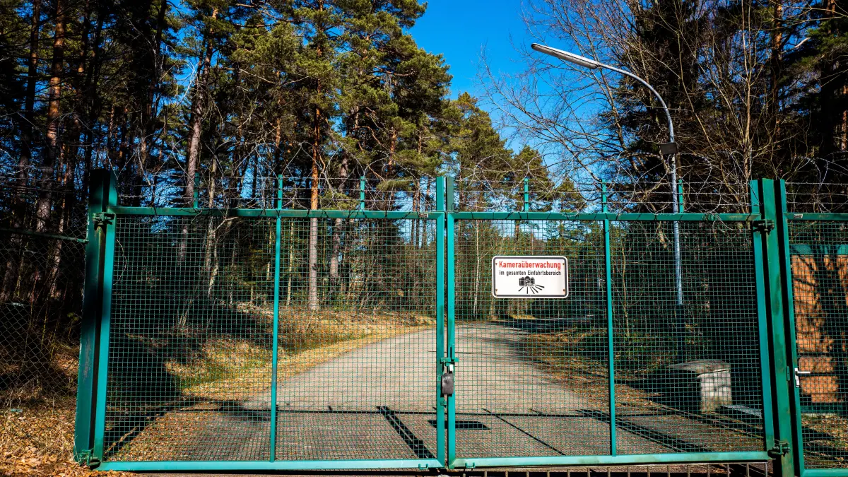 Bunker Oberreichenbach Zufahrt