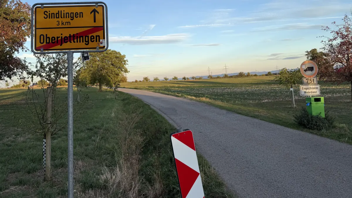 Nach dem Willen des Jettinger Gemeinderats soll die Gemeindeverbindungsstraße zwischen Oberjettingen und Sindlingen ausgebaut werden.