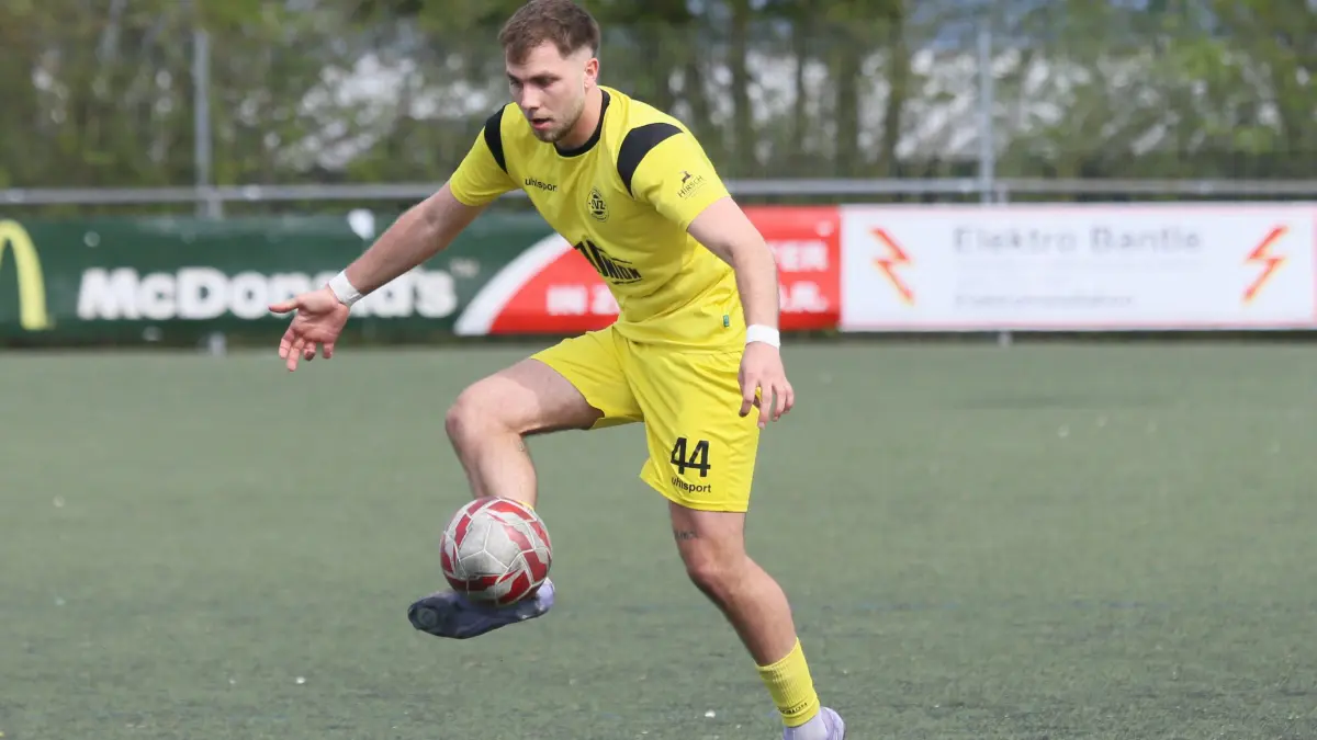 Leo Benz dürfte für das Gastspiel des SV Zimmern bei der TSG Tübingen wieder einsatzbereit sein.