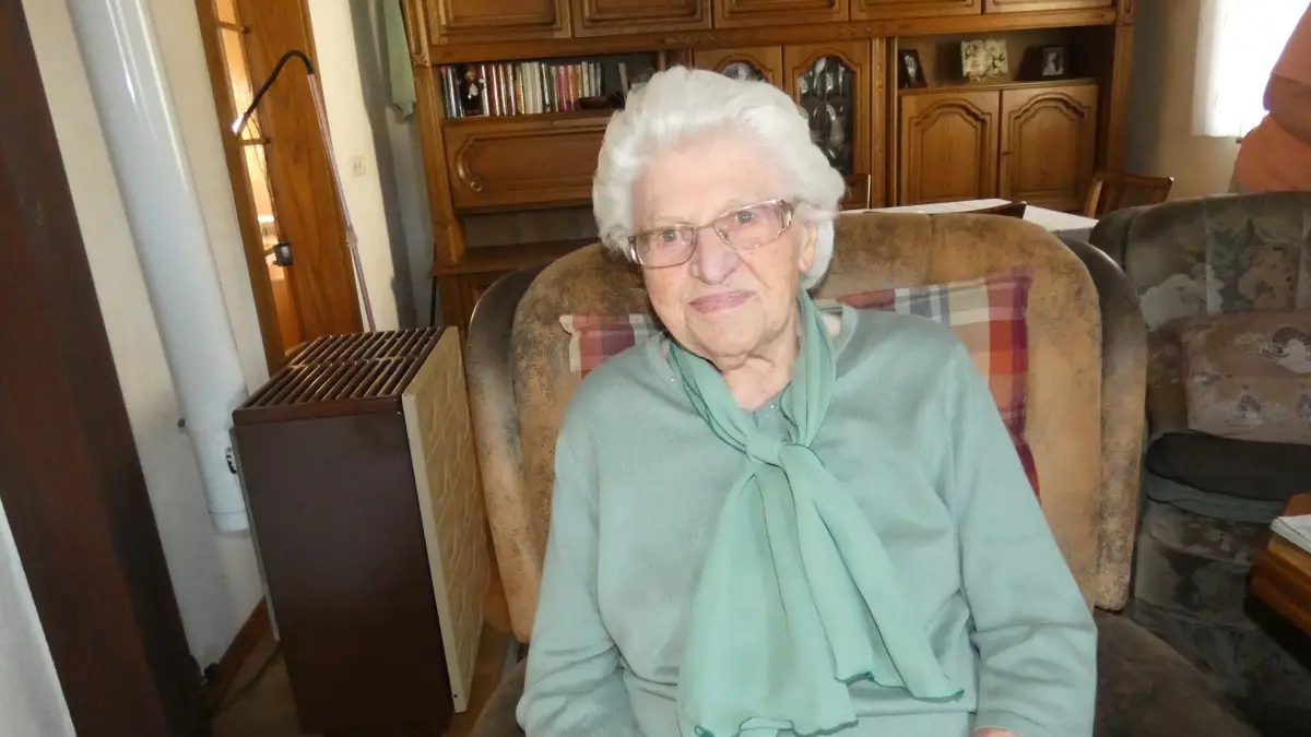 Rosa Flamm feiert am Donnerstag, 17. September, ihren 100. Geburtstag.