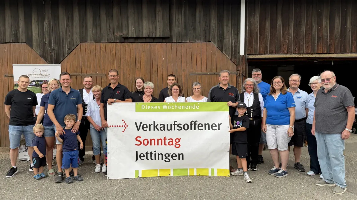 Die Mitglieder des Jettinger Gewerbeverein laden erneut zur Gewerbeschau mit Energiewendetagen ein.