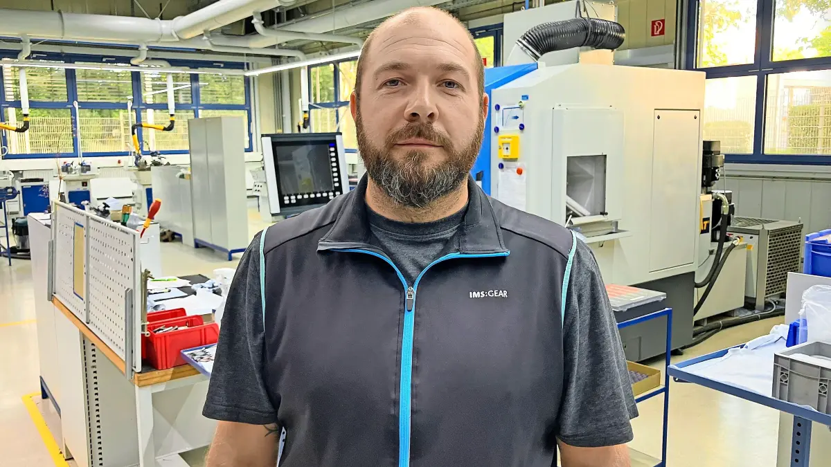 IMS -Gear-Betriebsratsvorsitzende Stefan Fehrenbach