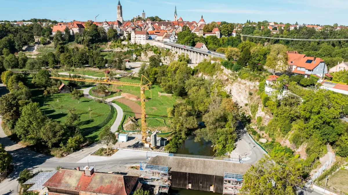 Zwei Führungen im Rahmen der Nachhaltigkeitstage geben Einblicke in die Entwicklung des Landesgartenschaugeländes und die nachhaltige Stadtentwicklung Rottweils.