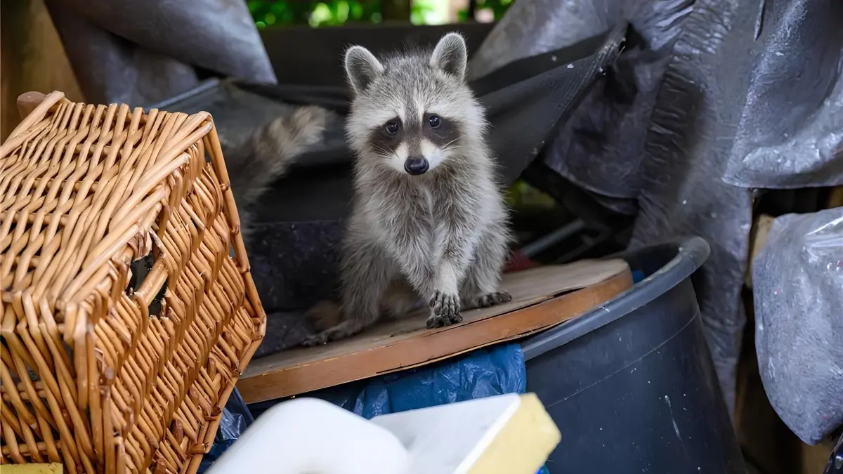 Was ist zu tun, wenn ein Waschbär Appetit auf den Inhalt der Abfalltonne verspürt? Mit solchen Fragen beschäftigt sich die Stadt.