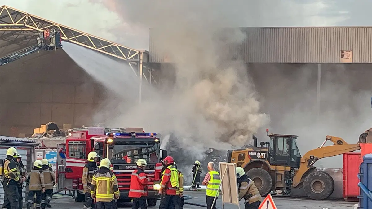 Die Feuerwehr hat den Brand schnell unter Kontrolle gebracht.