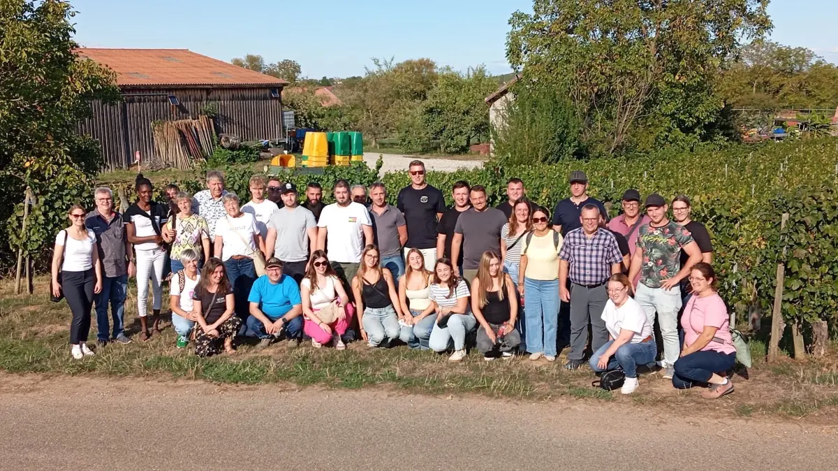 Gemeinsamer Ausflug des Musikvereins und der Feuerwehr Stetten.