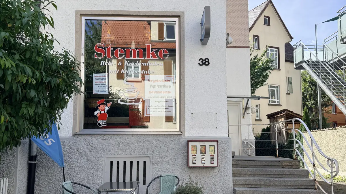 Wegen Personalmangels ist die Filiale der Bäckerei Stemke in der Ruhe-Christi-Straße geschlossen. Doch es gibt eine Perspektive.