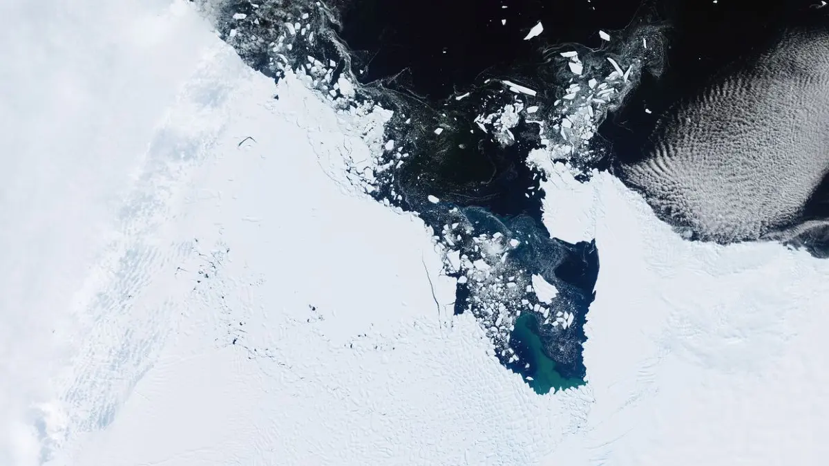 Dieses von der ESA zur Verfügung gestellte Foto zeigt den Thwaites-Gletscher in der Antarktis (undatierte Aufnahme). Eine neue Studie zeigt, dass Grönland und die Antarktis in den vergangenen Jahrzehnten immer schneller Eis verloren haben, insgesamt mehr als 11 Billionen Tonnen.