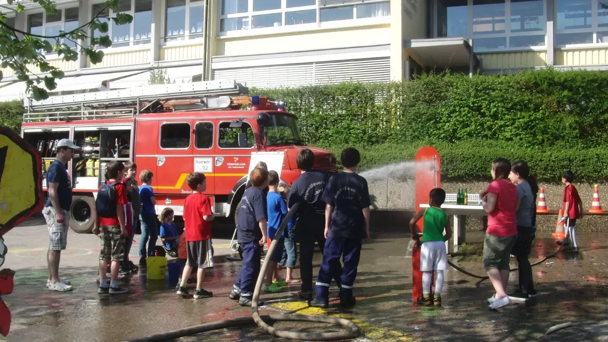 Die Jugendfeuerwehr wird sich am Sonntag im Rahmen der Feierlichkeiten bei einer Schauübung beweisen dürfen.