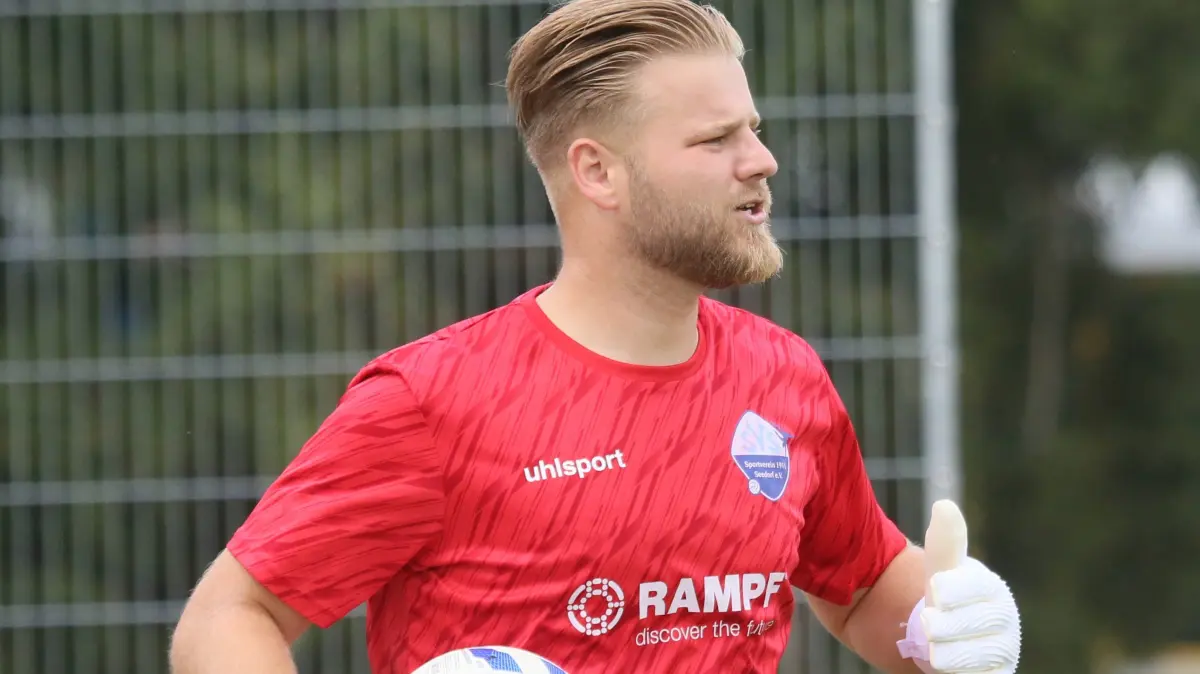 Marcel Bender kehrt zum Derby beim BSV Schwenningen in das Tor des SV Seedorf zurück.