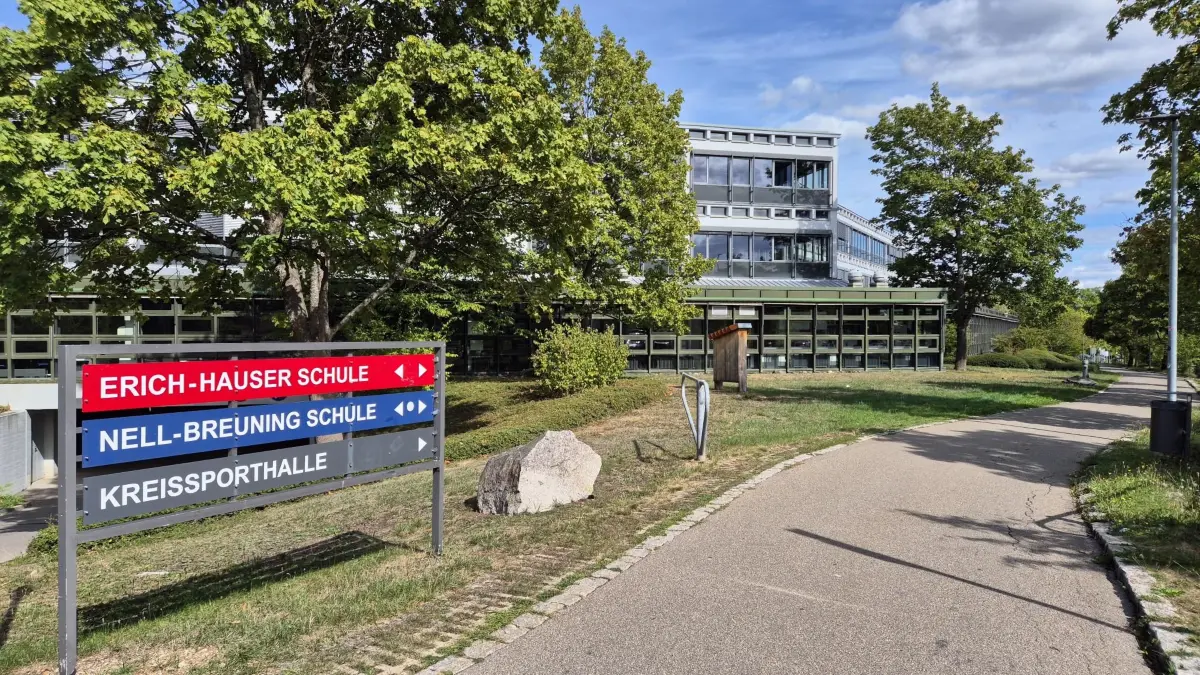 Das Berufsschulzentrum in Rottweil.
