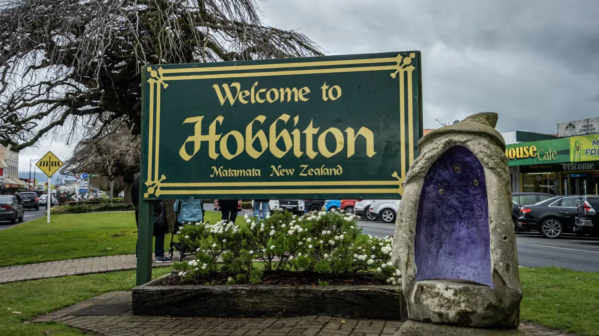 Hobbiton Filmset in Matamata, New Zealand