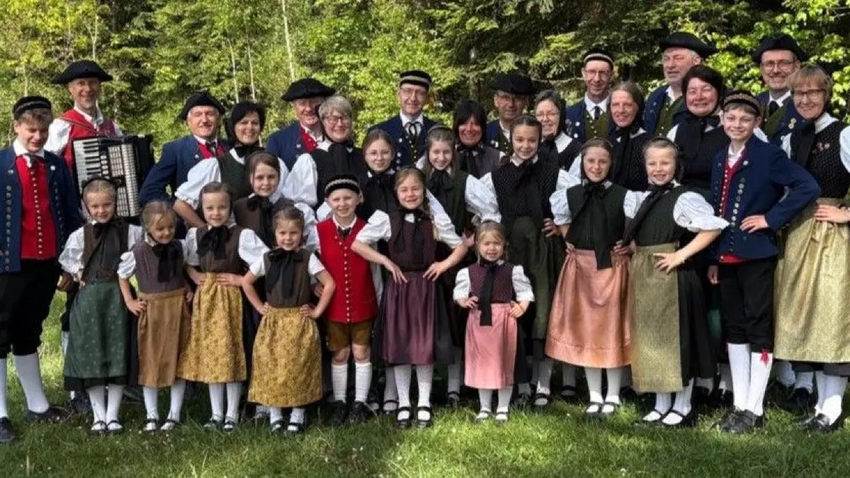 Die Trachten- und Volkstanzgruppe Seewald freut sich auf ihre Jubiläumsfeier im Göttelfinger Bürgerhaus.