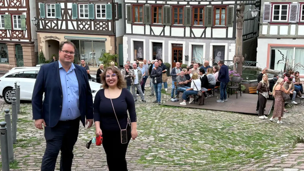 Timmy Niehoff und seine Frau Tara