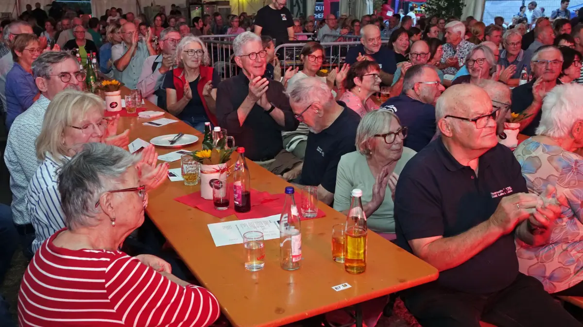 Auf dem Fest herrschte beste Stimmung.
