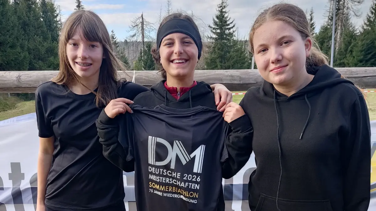 Über starke Platzierungen bei der DM im Sommerbiathlon freuten sich die Mädels aus Waldmössingen.