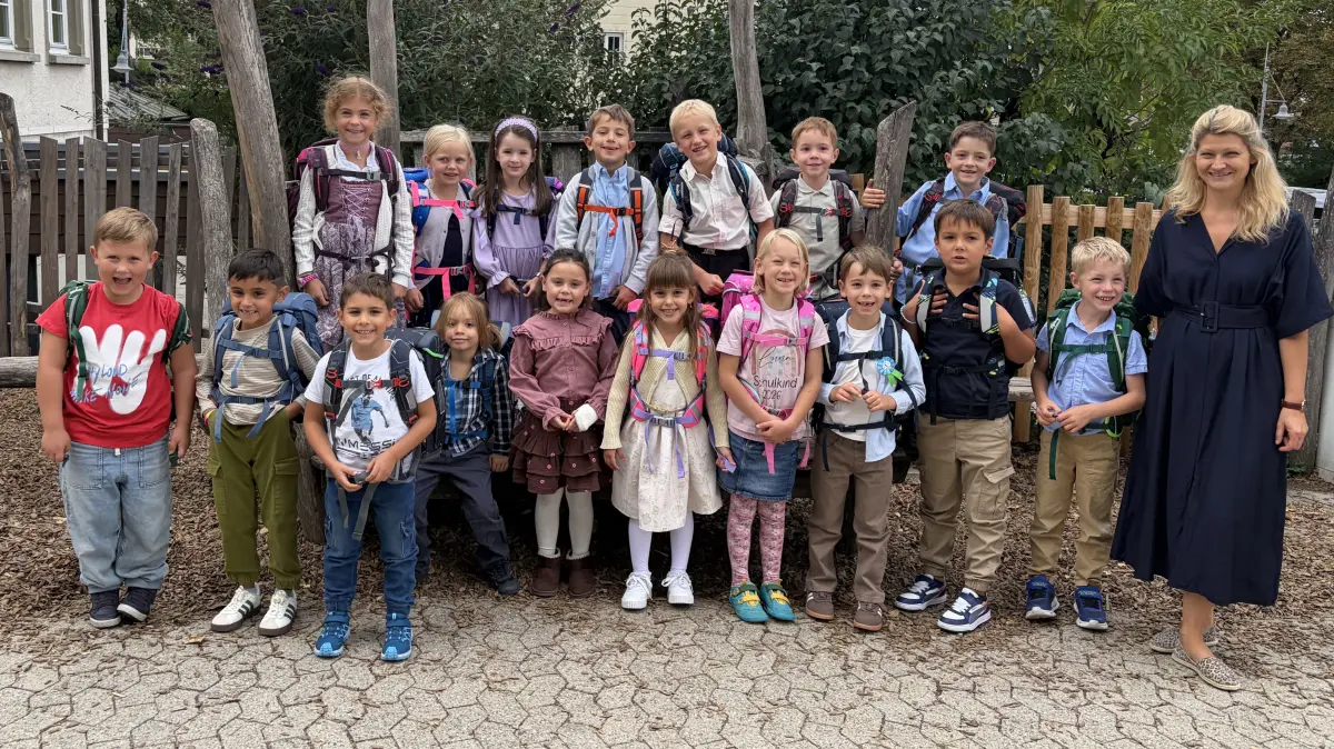 Die Abc-Schützen der Grundschule Hechingen-Stetten wurden freudig begrüßt.