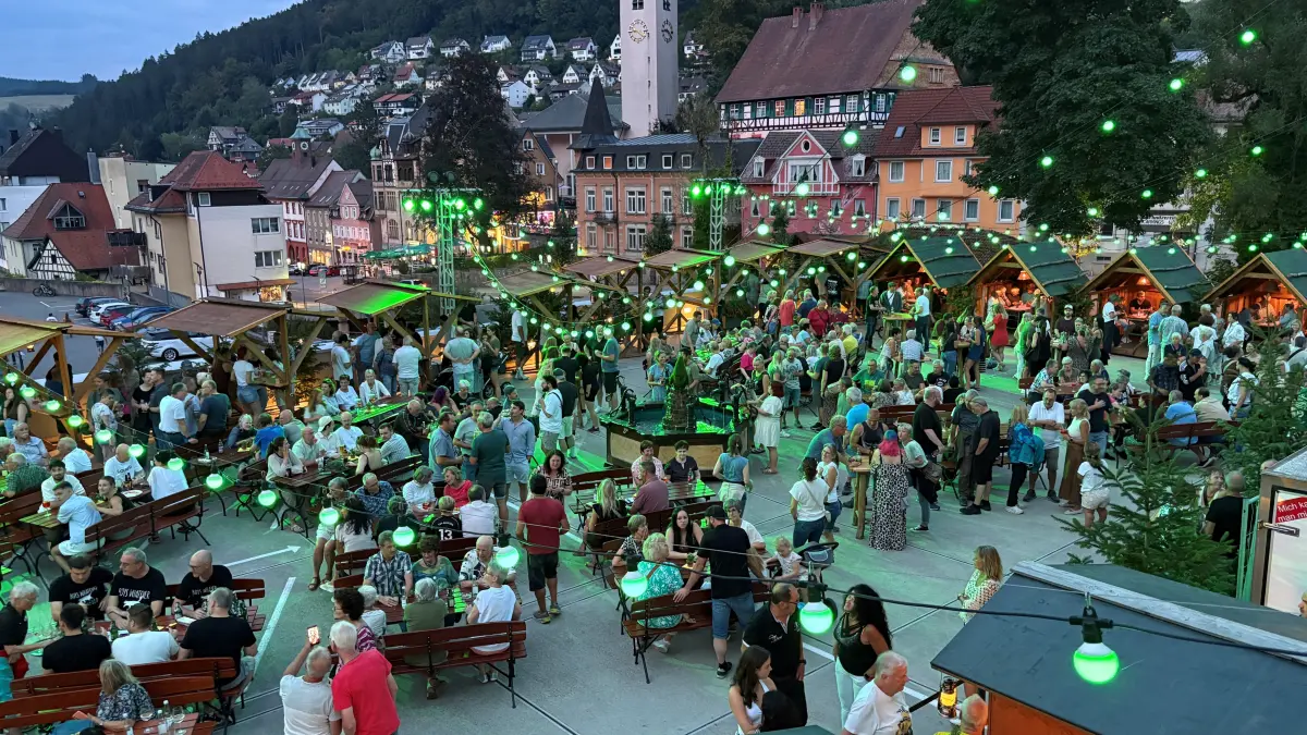 Bei Tribergs neuem Event "Freitags im Städtle" hatten Einheimische und Touristen gleichermaßen Spaß. Die Stadt plant eine Neuauflage und sucht wieder Sponsoren