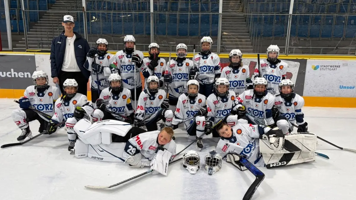 Die U11 der Schwenninger Wild Wings spielte am Wochenende gleich zwei Turniere.