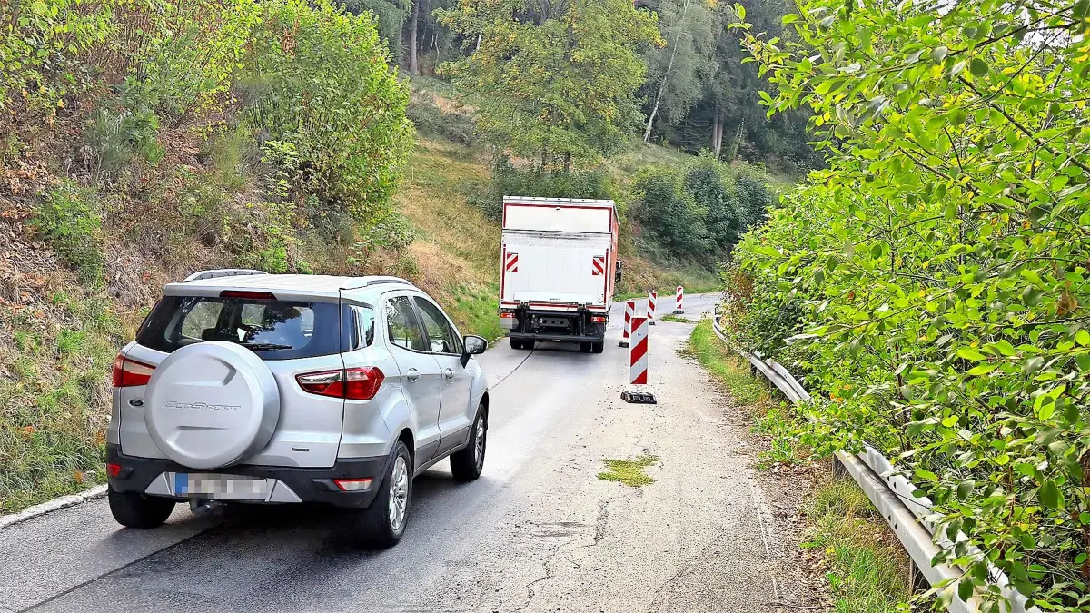 Seit mehr als zwei Jahren geht es auf der Straße so zu.