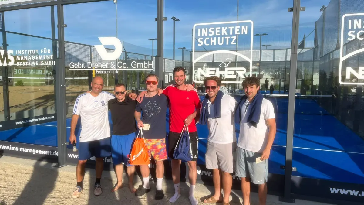 Neue Padel-Courts beim TC Frittlingen erfolgreich eröffnet.