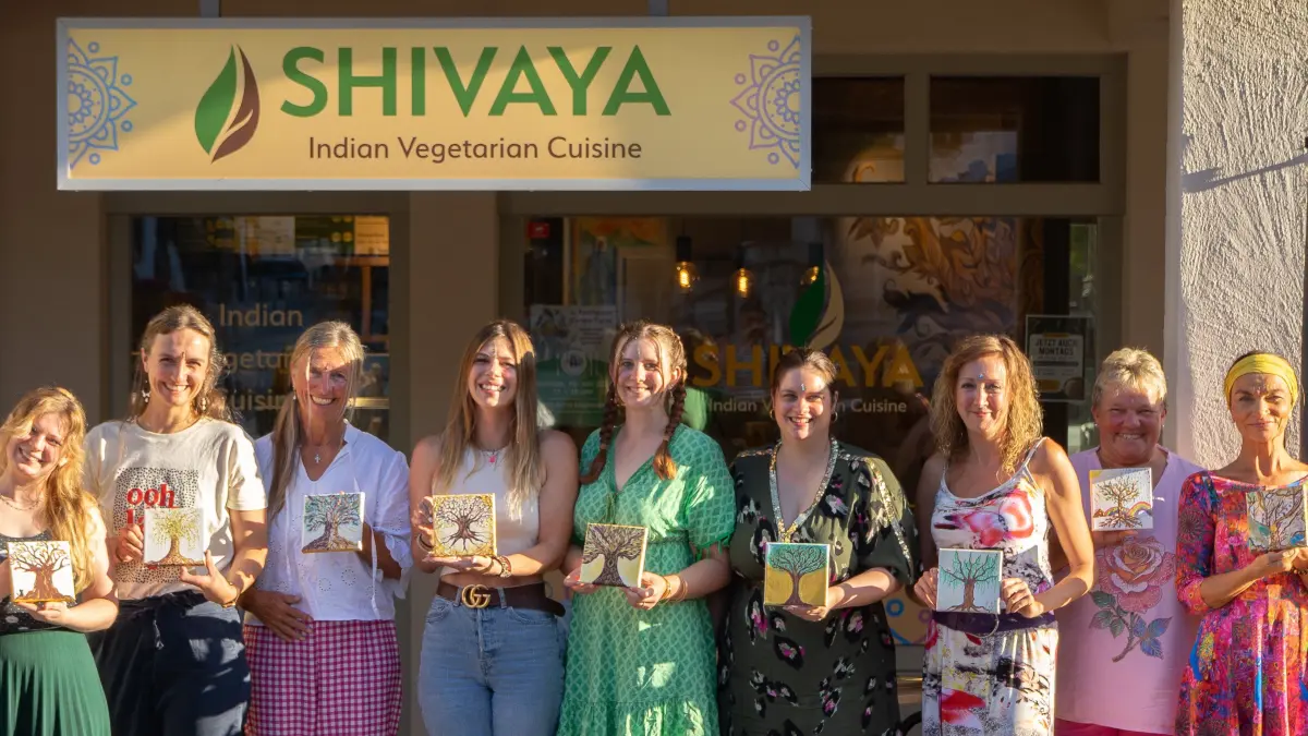"Malen und Genießen" heißt es im Shivaya in Ebingen.