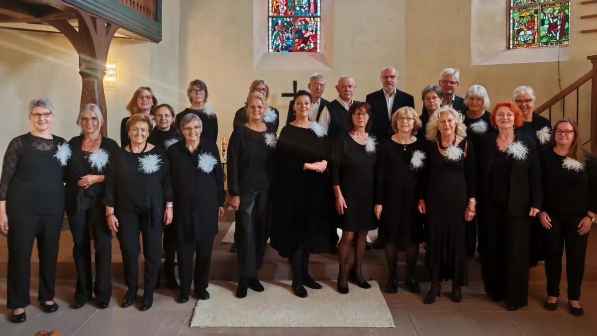 Auftritt von Cantemos in der Severuskirche in Oberschwandorf.