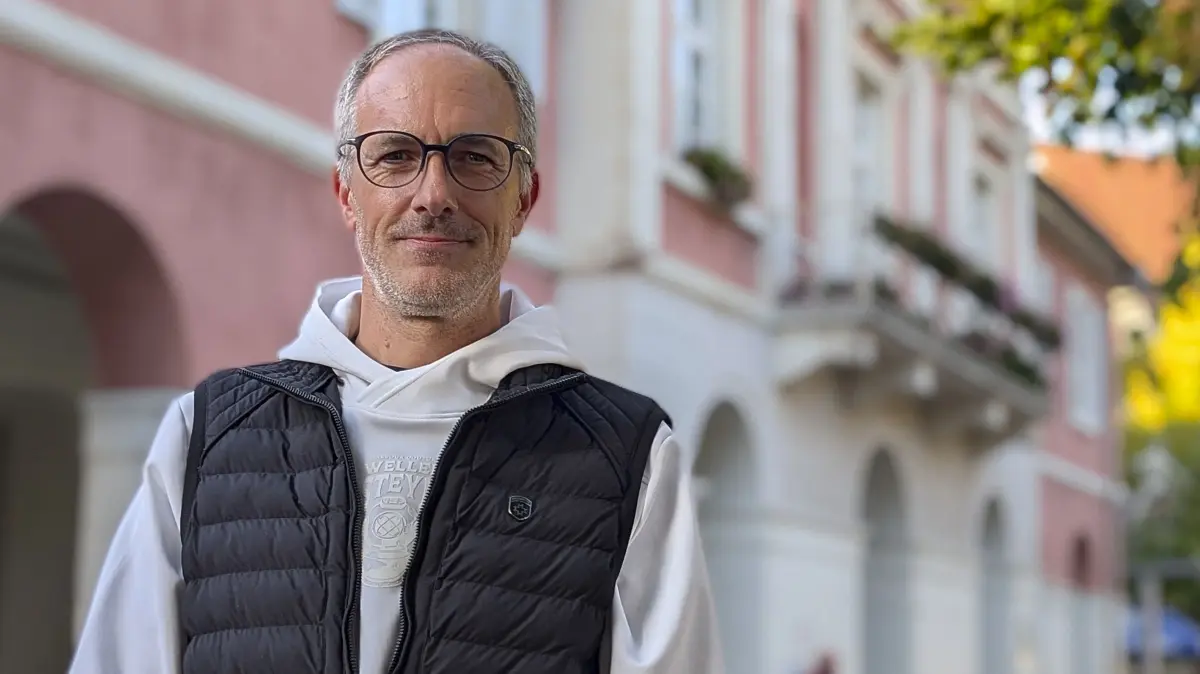 Simon Richers will Bürgermeister von Schopfheim werden.