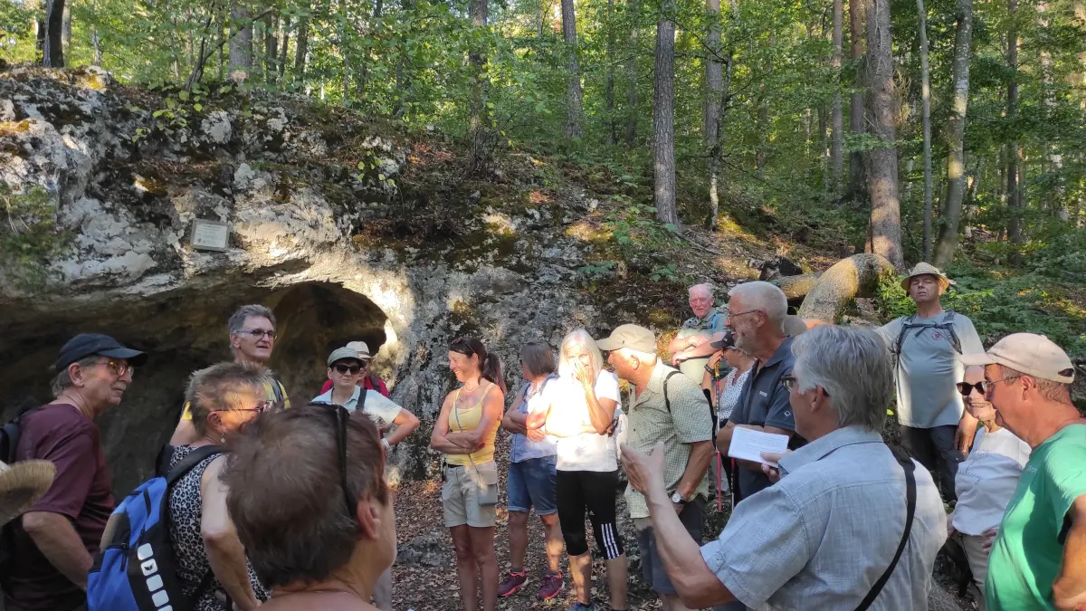 Albvereine Burladingen Sommertouren Sommerkirchhöhle