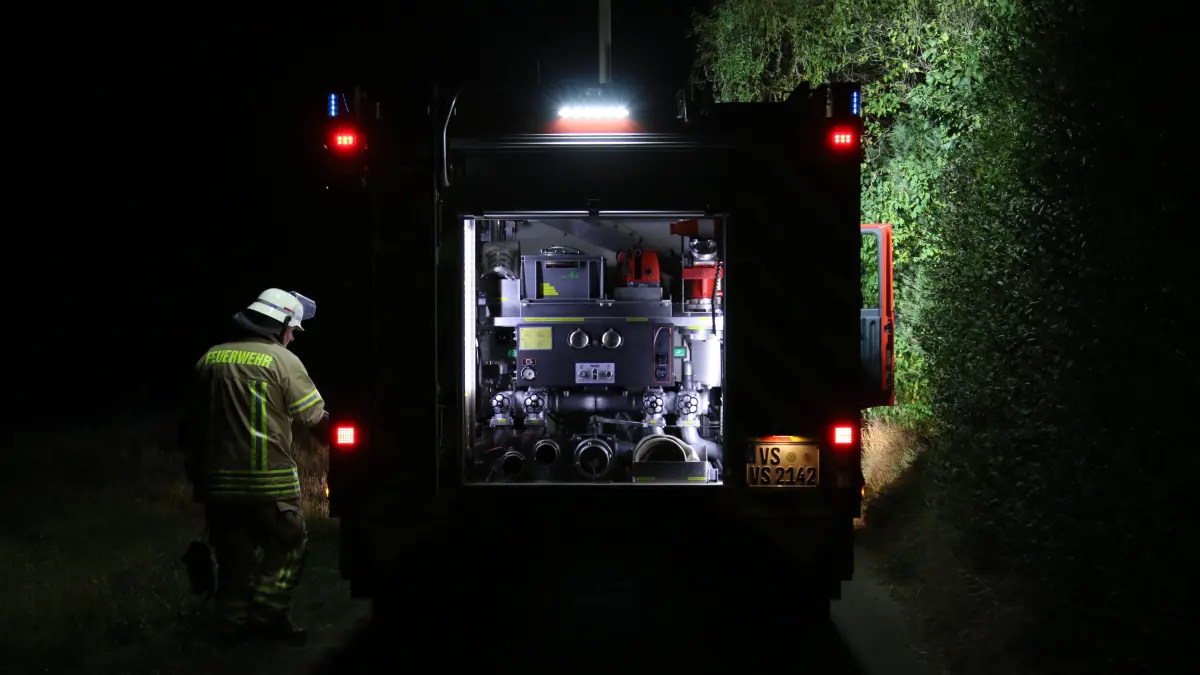 Die Feuerwehr ist zu einem Brand in Schwenningen ausgerückt.