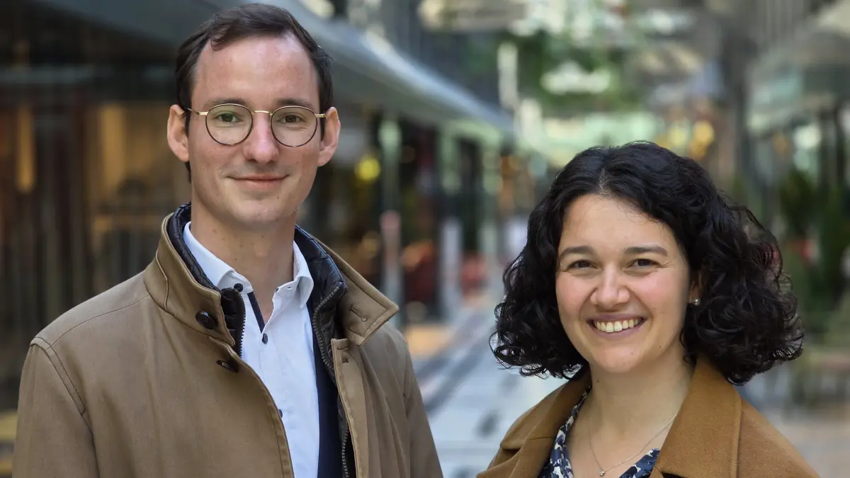Clara Wellhäußer und Jan-Lukas Schmitt