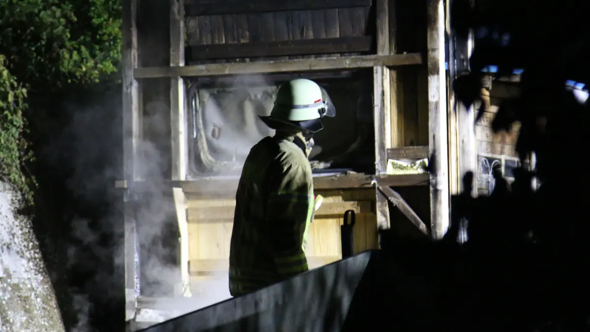 Die Feuerwehr ist zu einem Brand in Schwenningen ausgerückt.